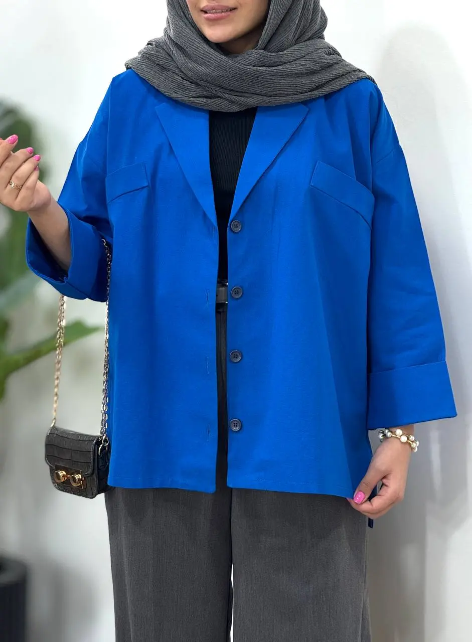 کت لینن پنبه میشل